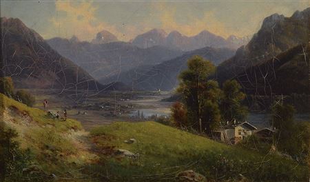 Untitled by Karl Friedrich Le Feubure - Auction record, sale price, and art valuation. Compare with similar artists and explore comparable artworks.