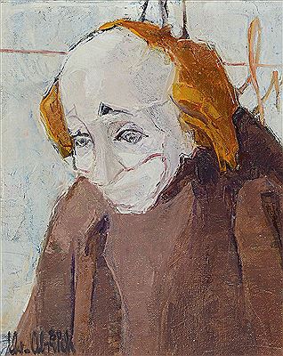 Portrait of a clown