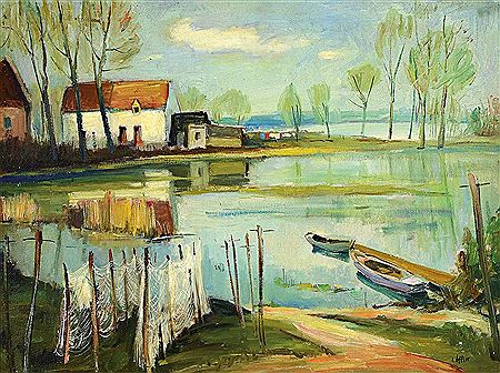 Der Rhein bei Altrip by Paul Loffler - Auction record, sale price, and art valuation. Compare with similar artists and explore comparable artworks.