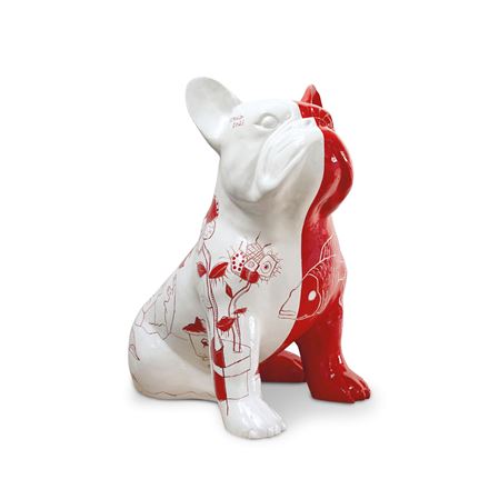 Doggy John, 2021 by Julian Marinetti - Auction record, sale price, and art valuation. Compare with similar artists and explore comparable artworks.