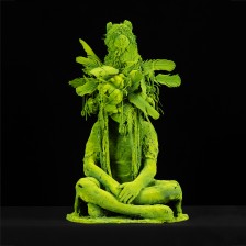 Yet Untitled (Sitting Moss Girl Shaman)