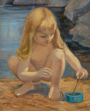 Girl on the beach