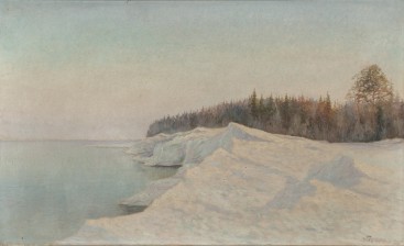 Wintry shore by Nikolaj Tervakorpi - Auction record, sale price, and art valuation. Compare with similar artists and explore comparable artworks.