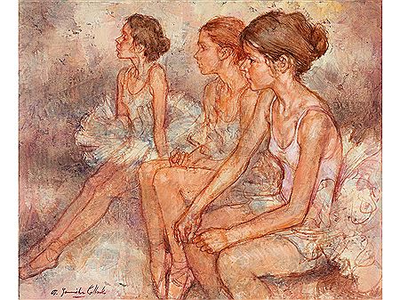 Sample artwork by Gonzales Collado (Born 1930), known for painting - View similar artists and auction records