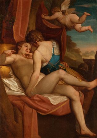Sample artwork by Alessandro Leone Varotari (1588 - 1649), known for late mannerist religious, allegorical figure painting, mosaics, teaching - View similar artists and auction records