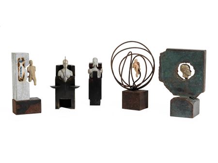 Group of 5 small sculptures