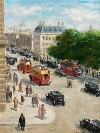 VERKEHRSREICHE STRASSE IN LONDON