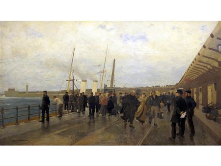 Sample artwork by Émile Hoeterickx (1858 - 1923), known for painting - View similar artists and auction records