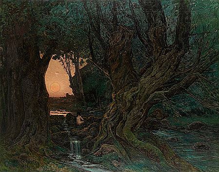 "Bois sacré". by Emile Adelard Breton - Auction record, sale price, and art valuation. Compare with similar artists and explore comparable artworks.
