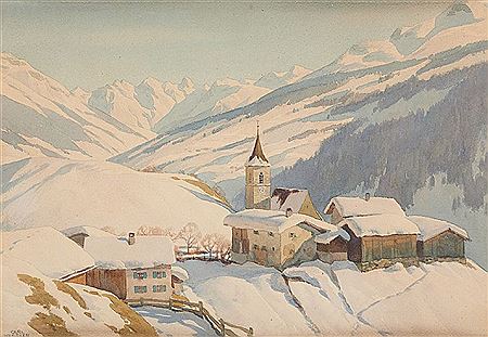 Sample artwork by Carl Kessler (1876 - 1968), known for painting - View similar artists and auction records
