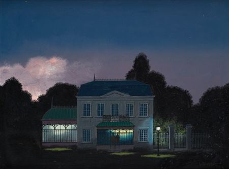 Sample artwork by Gaston Bogaert (1918 - 2008), known for landscape, buildings - View similar artists and auction records