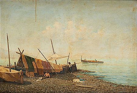 Le séchage des voiles.