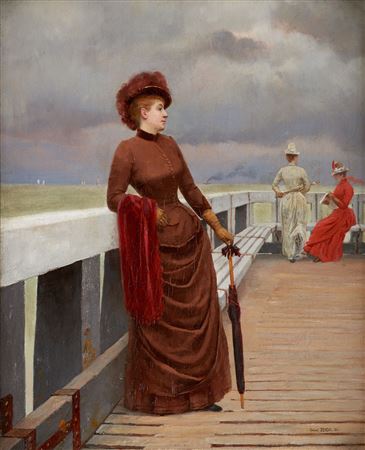 On the pier