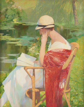 La liseuse by Firmin Baes - Auction record, sale price, and art valuation. Compare with similar artists and explore comparable artworks.