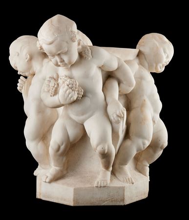 Round of four children forming a planter. by Pierre de Soete - Auction record, sale price, and art valuation. Compare with similar artists and explore comparable artworks.
