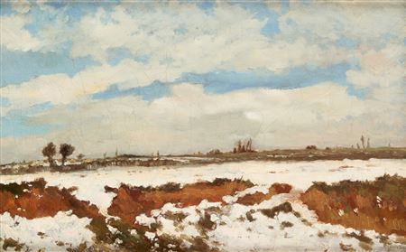 Snowy landscape.
