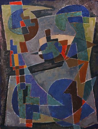 Composition abstraite by Paul Cocagne - Auction record, sale price, and art valuation. Compare with similar artists and explore comparable artworks.