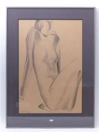 Sample artwork by Georges Louis de Vlaminck (1897 - 1980), known for a versatile mural painter and decorator who evolved from figuration to abstraction. - View similar artists and auction records