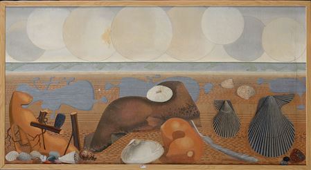 "Marine aux pectens"