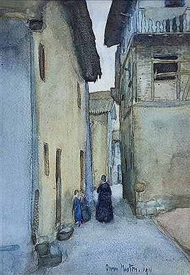 Sample artwork by Owen Merton (1887 - 1931), known for sea-landscape, still life - View similar artists and auction records
