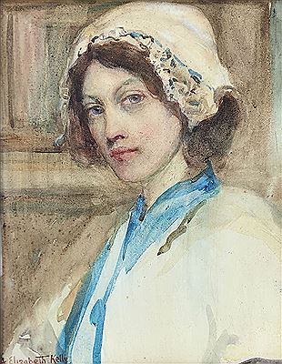 Sample artwork by Annie Elizabeth Kelly (1877 - 1946), known for painting - View similar artists and auction records