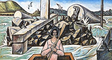 Sample artwork by Nigel Brown (Born 1949), known for painting - View similar artists and auction records