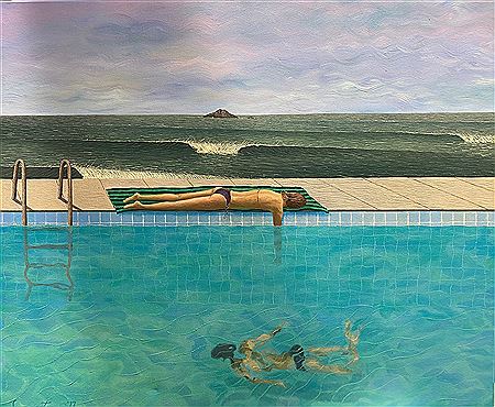 GISELLE BY THE POOL