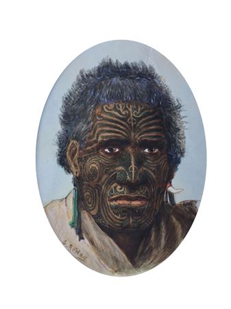 Portrait of Te Kuha by Horatio Gordon (Major-General) Robley - Auction record, sale price, and art valuation. Compare with similar artists and explore comparable artworks.