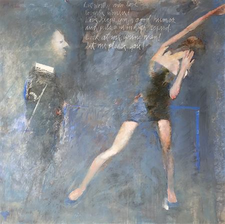 Sample artwork by Robert Heindel (1938 - 2005), known for illustration and painting - View similar artists and auction records