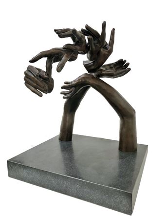 Multiple Hands by Lorenzo Quinn - Auction record, sale price, and art valuation. Compare with similar artists and explore comparable artworks.