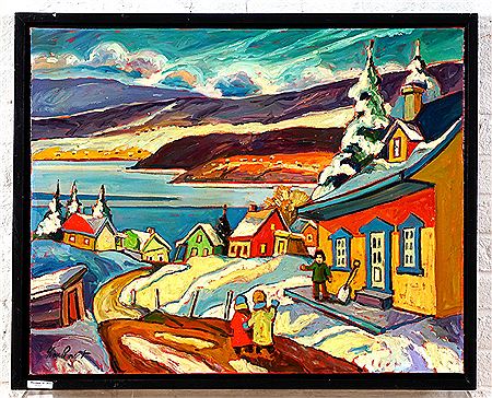 Sample artwork by Yvon Provost (Born 1935) - View similar artists and auction records