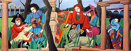 Fête au jardin