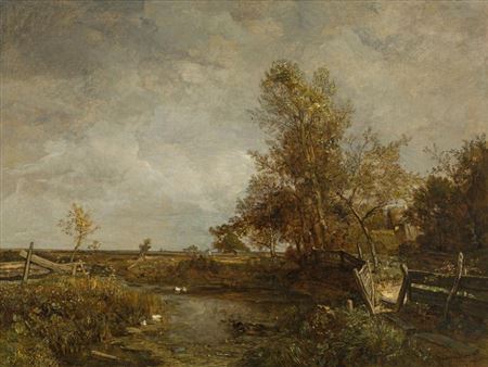 „Partie aus Zütphen ("Erinnerung an Holland")“