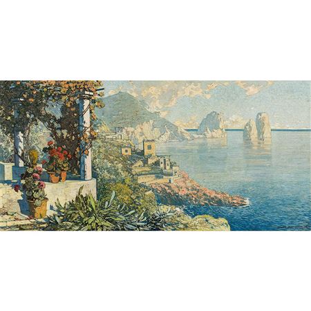 „Sea view in Capri“ 1923