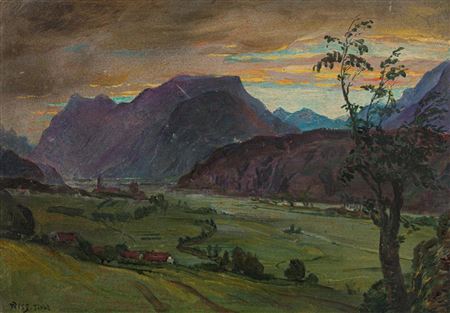 „Evening in the Inntal“