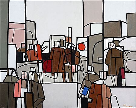 Characters in the street