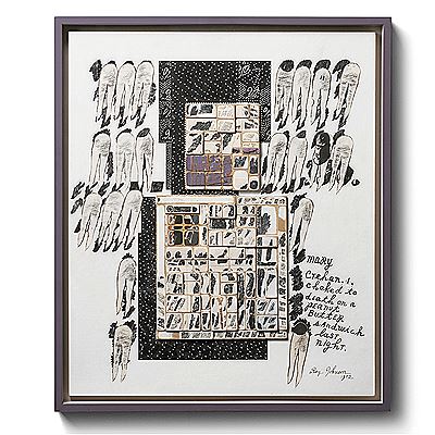 "Mary Crehan" 1972 by Ray (Edward) Johnson - Auction record, sale price, and art valuation. Compare with similar artists and explore comparable artworks.