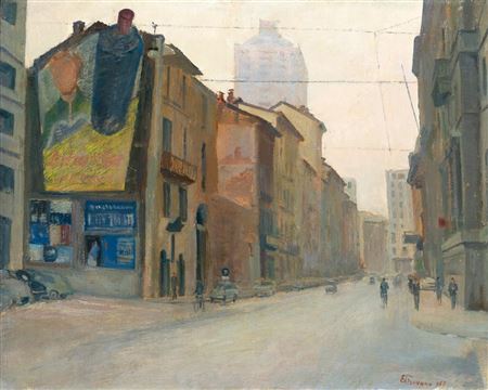 "Le ultime vecchie case della Via Larga" 957 by Ernesto Pirovano - Auction record, sale price, and art valuation. Compare with similar artists and explore comparable artworks.