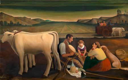 Sample artwork by Gisberto Ceracchini (1899 - 1982), known for painting - View similar artists and auction records