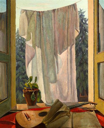 Sample artwork by Luigi Zago (1894 - 1952), known for landscape and coastal painting - View similar artists and auction records