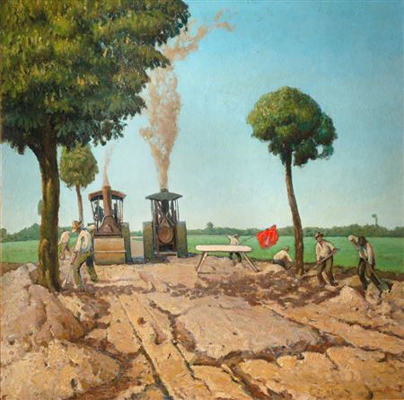 "Nuove strade d'Italia" VIII by Luigi Zago - Auction record, sale price, and art valuation. Compare with similar artists and explore comparable artworks.