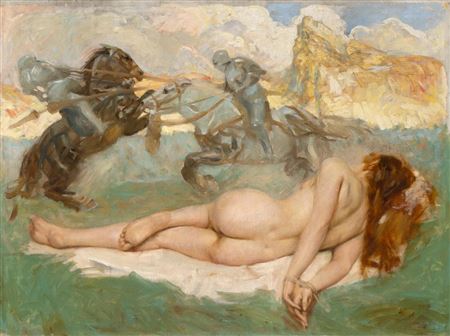 "Il duello" by Carlo Gaudina - Auction record, sale price, and art valuation. Compare with similar artists and explore comparable artworks.