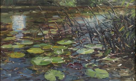 Lily Pads and Reeds
