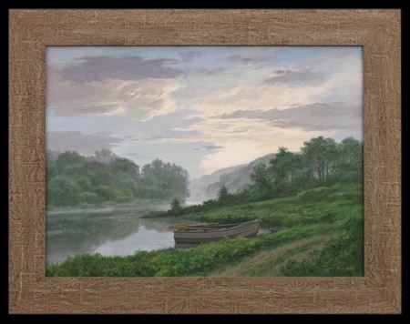 Sample artwork by Frank Vietor (1919 - 2006), known for railroad scene and landscape painting - View similar artists and auction records
