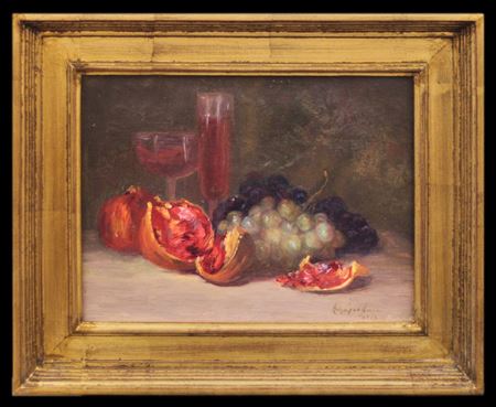 Still Life with Fruit and Wine