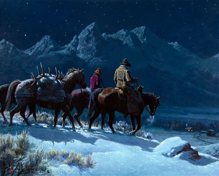 SWEET WYOMING HOME by Clark Kelley Price - Auction record, sale price, and art valuation. Compare with similar artists and explore comparable artworks.
