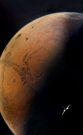 "First Visit, Mariner 4, Fly-by of Mars"