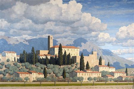 'The Tuscan Appenines near Prato'