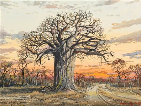 Baobab by Errol Norbury - Auction record, sale price, and art valuation. Compare with similar artists and explore comparable artworks.