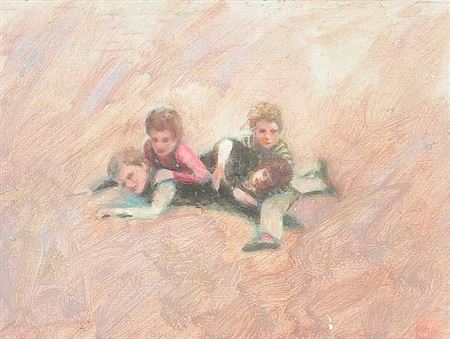 CHILDREN by Patricia McGuinness - Auction record, sale price, and art valuation. Compare with similar artists and explore comparable artworks.